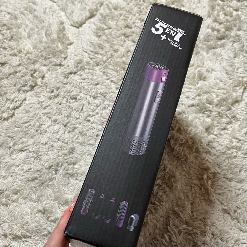 Hot Air Styler 5-in-1 Hair Multi-Tool — Purple - Picture 3 of 7